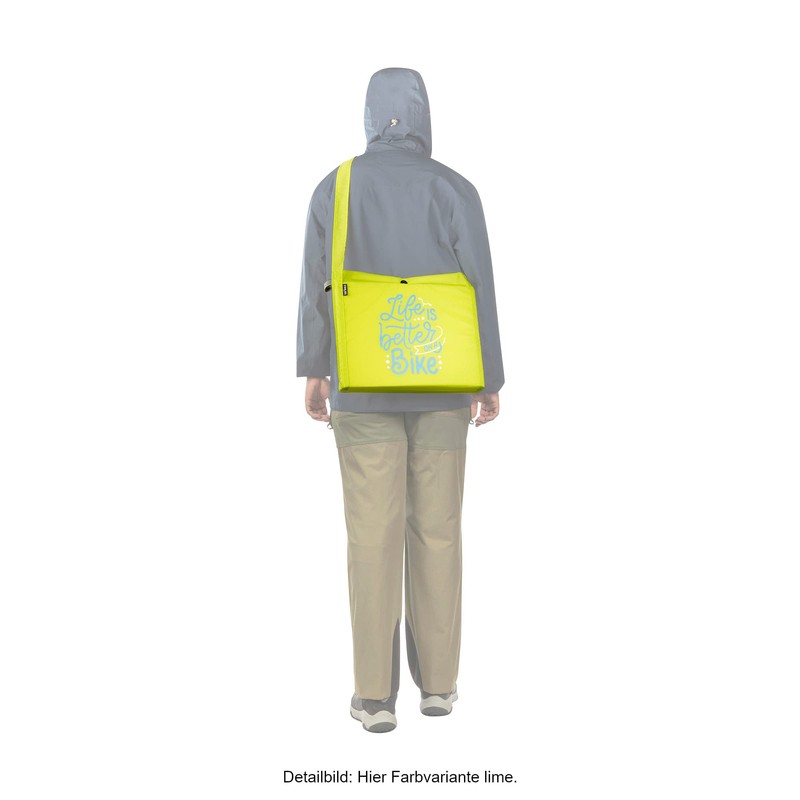 Tatonka Bike Musette L (11L) - Flat and Lightweight Shoulder