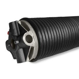 0.306x2-5/8"x34'' Commercial Garage Door Torsion Spring Replacement, Min 20,000 Cycles Precision E-Coating 5-Year Warranty Heavy Duty (Right Side-Black Cone)