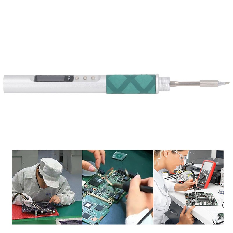 Electric Soldering Iron Kit Portable Welding Pen CNC Aluminum Alloy