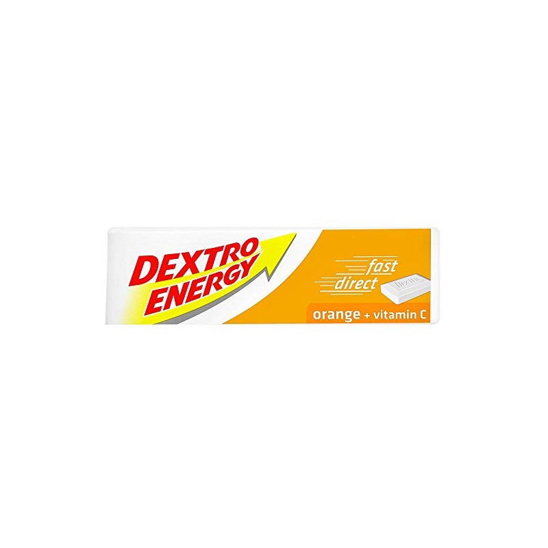 THREE PACKS of Dextro-Energy Tabs Orange - TWIN