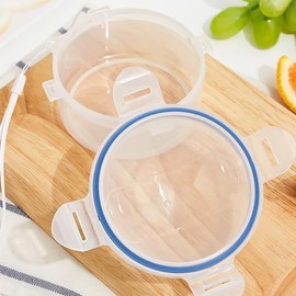 ZJchao Contenedores de Verduras, Contenedor Pequeño de Almacenamiento de Frutas y Verduras Contenedor de de Cebolla de Plástico Apto para Microondas  