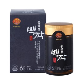 (Cheonjiin) Red Ginseng Extract (百作) (240g for 80 days) / (천지인)홍삼정 백작(百作) (240g 80일분)