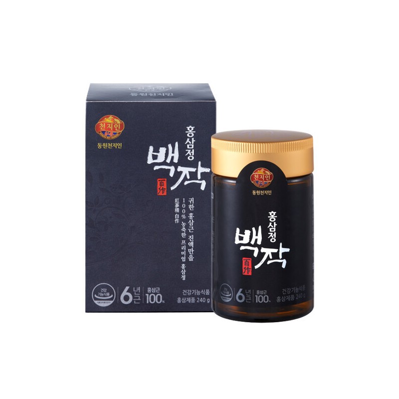 (Cheonjiin) Red Ginseng Extract (百作) (240g for 80 days) /