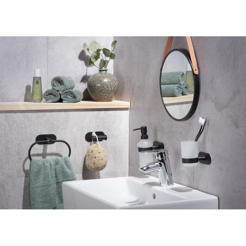 Turbo-Loc® Orea Stainless Steel Soap Dispenser Matt Black