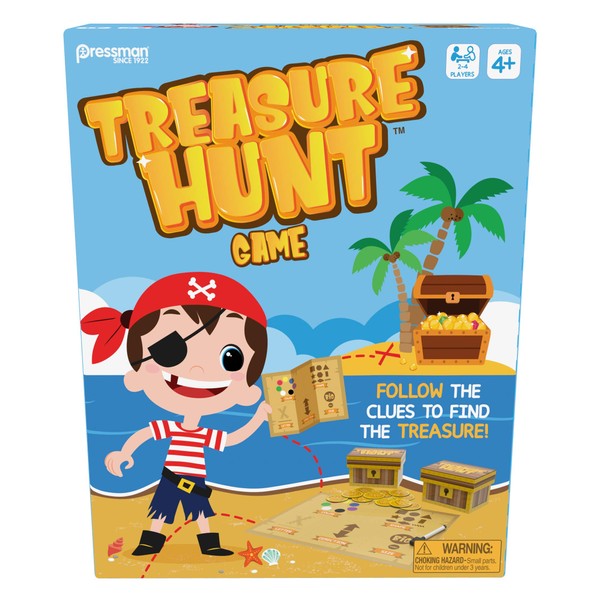 Pressman Treasure Hunt Game - Follow The Clues to Find The Treasure