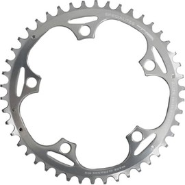 Spécialités TA Alize 130 PCD, 9/10 Speed Chainring, Silver, 60T Outer