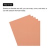 sourcing map EVA Foam Sheets Skin Tone 19.7 Inch x