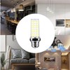 ANYPOWK 12W LED Corn Light Bulb - Equivalent 100W Incandescent,