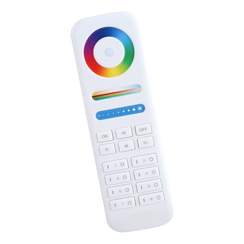 Milight 2.4G Wireless 8-Zone Remote Controller for RGB+CCT LED Bulbs
