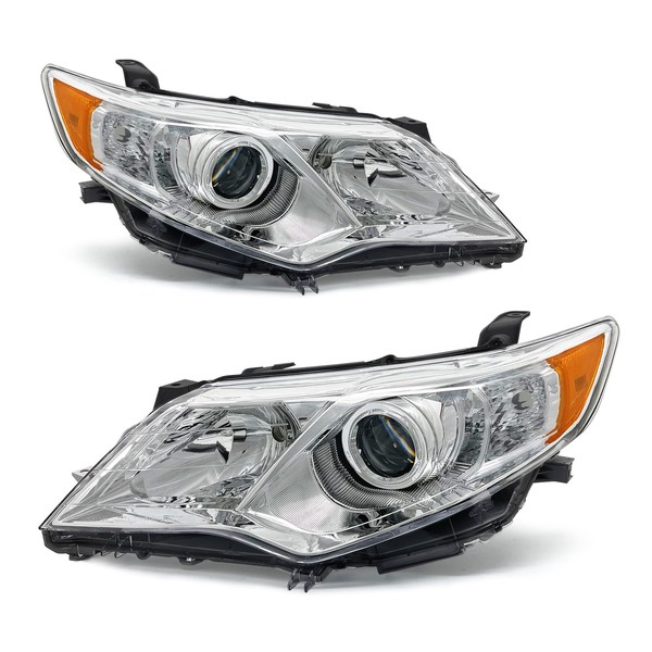 ADCARLIGHTS for 2012 2013 2014 Camry Headlight Assembly Compatible 2012-2014