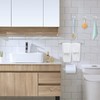 Self Adhesive Towel Bar, JiGiU Bathroom Hardware Set Include 16-Inch