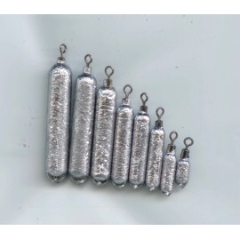 S & J tackle box 25 of 1/32 oz lead finesse drop shot weights with a ring - by S & J's Tackle Box