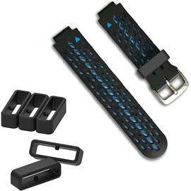 6-Pack Fastener Rings Compatible with KOSPET Tank M2/M3/M3 Ultra, KOSPET Tank T2/T3/T3 Ultra, AMAZTIM M2/T2 Smart Watch, Silicone Band Keeper Replacement Watch Band Loop/Holder/Retainer