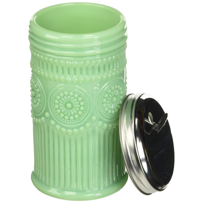 Tablecraft Sugar Shaker with Stainless Steel Top, 3.0625" x 5.75",