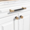 BUKOBYHE 10 Pack 6-5/16 inch160mm Kitchen Cabinet Handles Black and