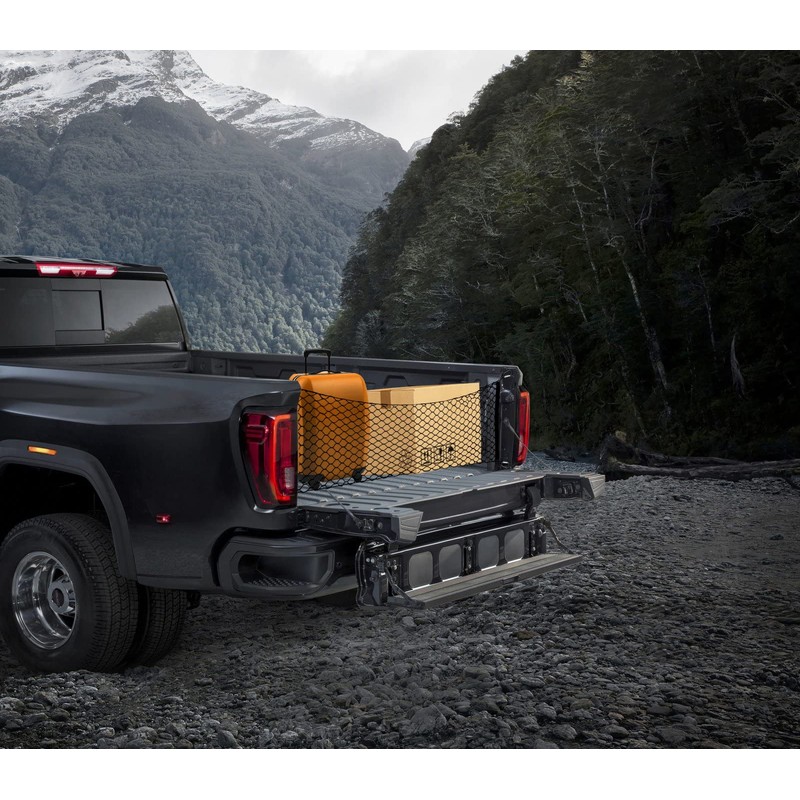 Cargo Net for Pickup Truck Bed, Elastic Mesh Net Organizer