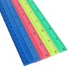 MUKCHAP 32 Pack 30cm Coloured Rulers, 12 Inch Plastic Straight