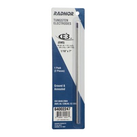 Radnor 116" X 7" E3 Tungsten Electrode Ground (2 Per Package)