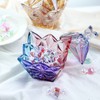 SOCOSY Royal - Tarro de cristal transparente con forma de
