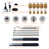 RUITOOL Carbide Wood Lathe Turning Tools Set with Bowl Sander,
