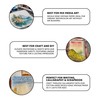 Watercolor Paper, 140lb(300gsm), 7x5 Inches, 25 Sheets, Handmade Deckle Edge