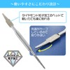 Comolife Double Head Winding Nail File, Sore Foot, Nail Care,