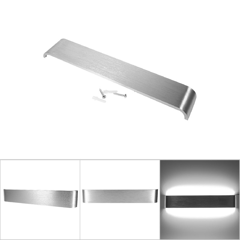 18W Modern Minimalist Aluminum LED Wall Lamp Bedside Hallway Bathroom