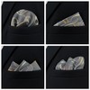 Shlax & Wing Men's Pocket Square Set of 5 Business