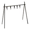 Camping Racks Aluminum Alloy Folding Triangular Shelf Collapsible Hanging Organizer