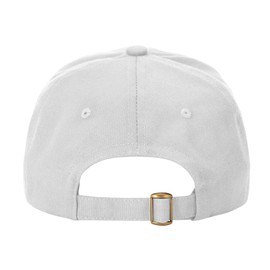 Dolphin Baseball Cap Embroidered Cotton Adjustable Dad Hat (US, Alpha, One Size, White)
