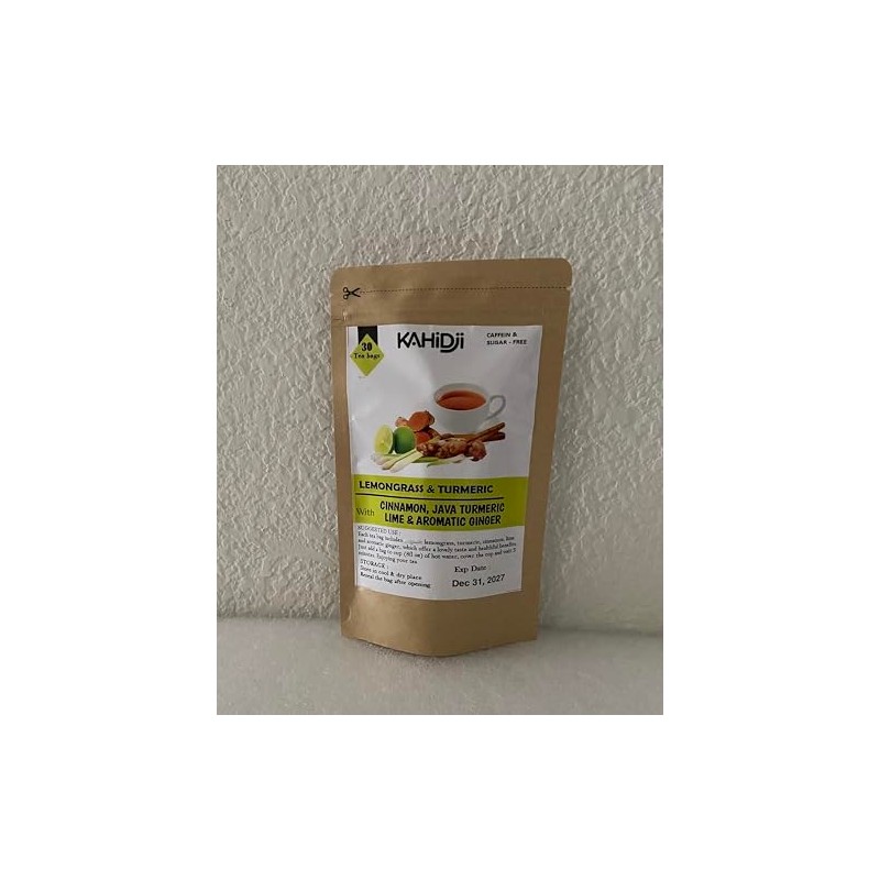 Lemongrass & Turmeric, Cinnamon, Java Turmeric, Lime & Aromatic Ginger