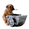 RERACO Pug Bulldog Ashtray, Construction, Dog, Character, Table Ashtray, Tabletop
