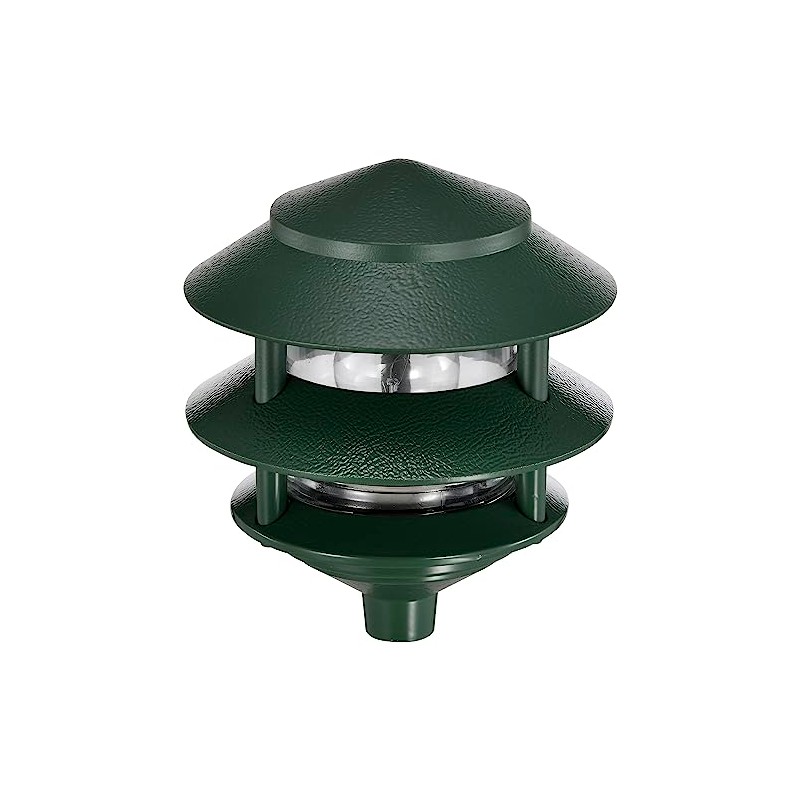 Nuvo SF77/323 One 2 Louver Hood Outdoor Pagoda Landscape Pathway