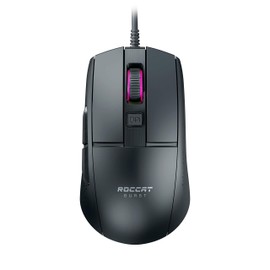 ROCCAT Burst Core Ultra Lightweight Optical Core Gaming Mouse, Black (Lightweight 2.4 oz (68 g), Titan Switch Optical, Optical PixArt PMW3330 8500dpi, Internal Honeycomb Structure, Side Buttons)