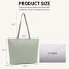 MORGLOVE Womens Waterproof Tote Bag Large Capacity Shoulder Handbag with