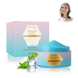 Teeth Whitening Powder, Whitening Tooth Powder, 100 g, Deep Cleaning Against Coffee and Tea Stains, with High-Quality Ingredients, Rapid White Teeth Whitening