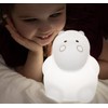 LumiPet Hippo Kids Night Light, Huggable Nursery Light for Baby