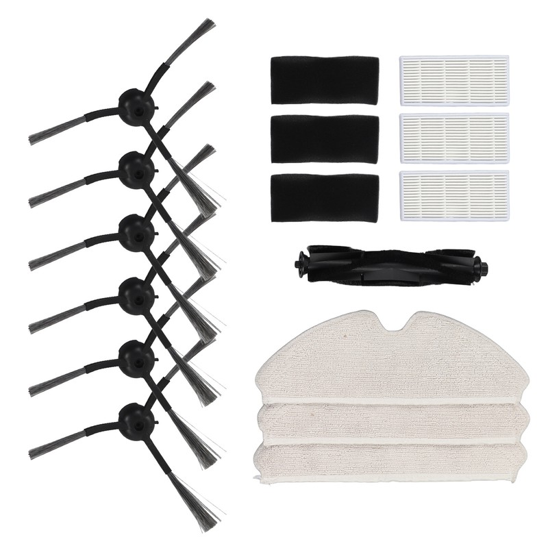 Electric Sweeper Replacement Accessories Kit Complete Attachments Set for Uoni