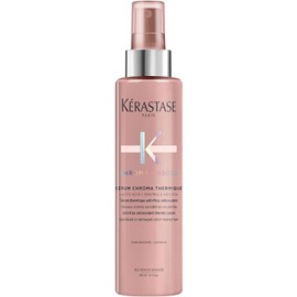 KÉRASTASE Sérum Chroma Thermique Sérum Protector de Calor para Cabello Teñido y realza el color del cabello Con Ácido Láctico y Centella Asiática 150ml