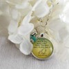 Piglet and Winnie the Pooh AA Milne Love Quote Necklace