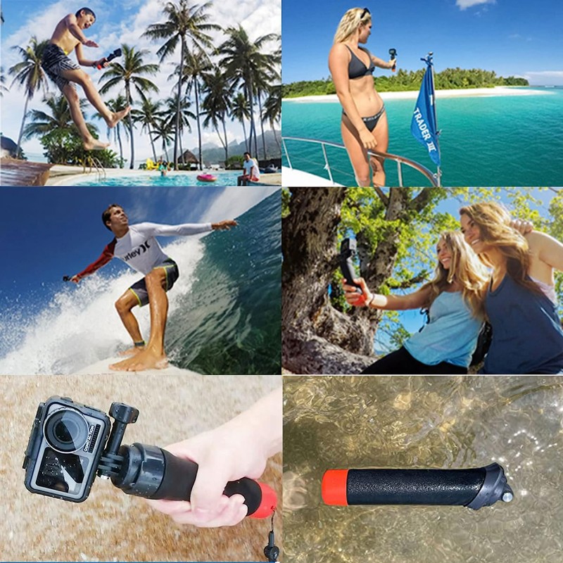 zalati Floating Grip Camera Grip Overwater Monopod Selfie Stick Compatible