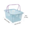 Ciieeo 3pcs Garden Harvest Basket Plastic Baskets for Classroom Small