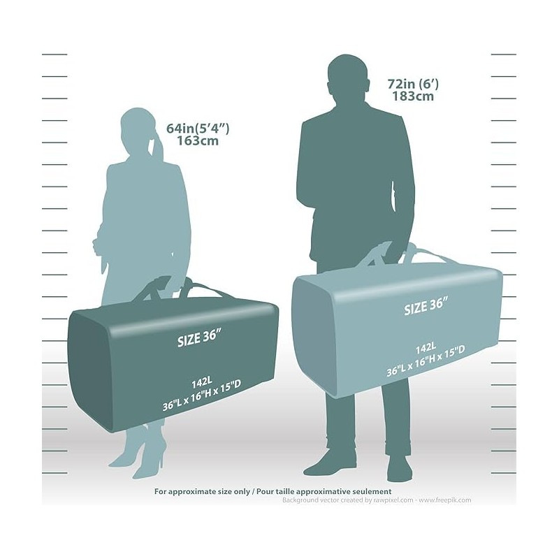 Jetstream Heavy Duty Multi Pocket Durable Sports Gym Equipment Travel