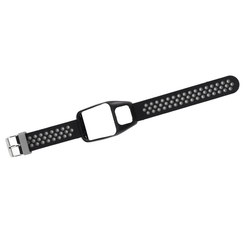 Smartwatch Band Silicone Wrist Watch Strap Dual Color with Pin