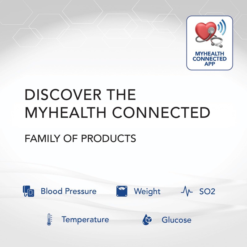 Zewa Premium Automatic Blood Pressure Monitor with Bluetooth and Extra-Large