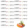Pack of 200 Fruit Forks Children, Mini Eyes Fruit Forks,