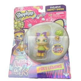 Shopkins B116 Shopkins Wild Style Foxy Lemons & Leona Lemon Tree Figures 2016 No. 56967