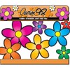 Multicoloured Funky Daisy Car Stickers - by Aurum92