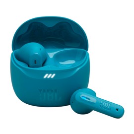 JBL Tune Flex 2 Wireless Bluetooth In-Ear Earphones with Noise Cancelling, 48 Hours Playback Time, IP54 Water and Dust Proof, Multipoint Connection, Ergonomic Design, Turquoise