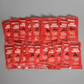 Del Taco LOT of 20 Del Taco Mild Sauce Red Salsa Packets